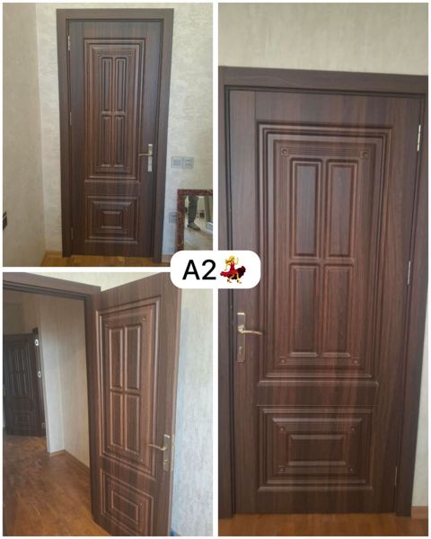MDF materialdan 5 ədəd otaq qapısı satılır. - 3 ədəd otaq qapısı — Bakı