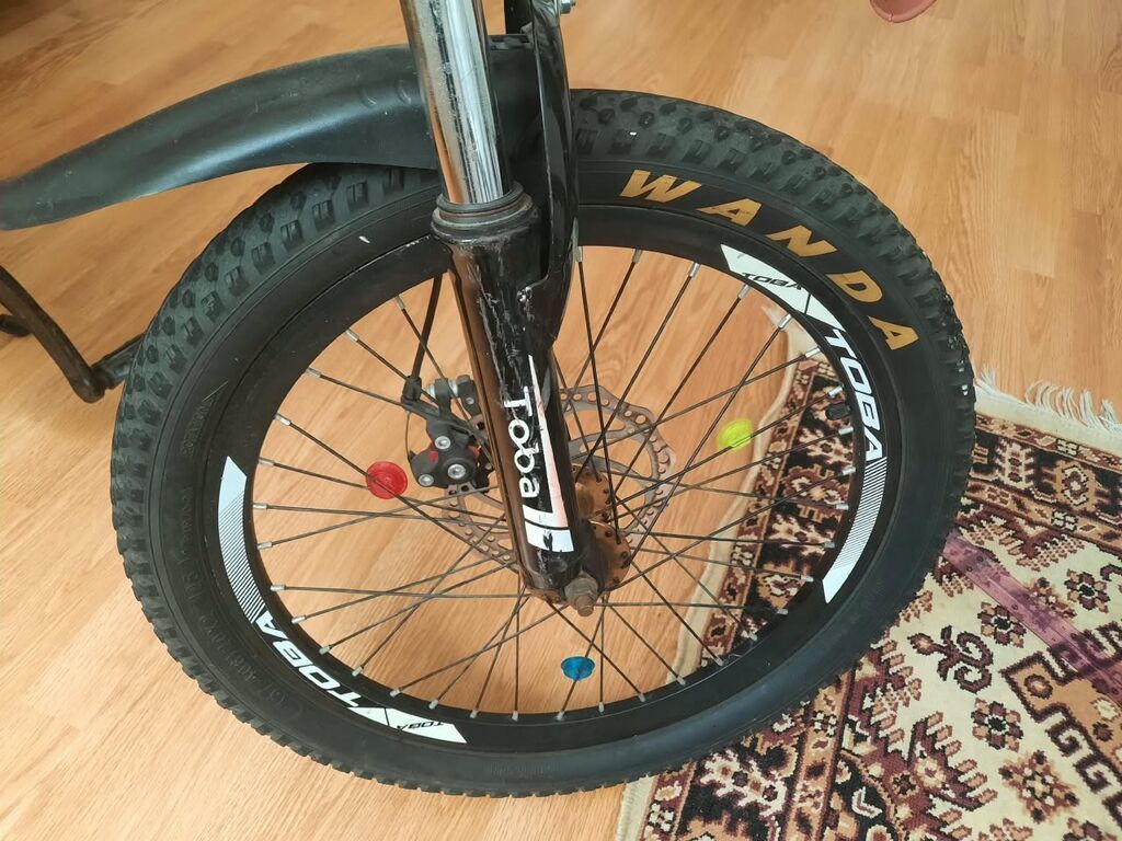 Satılır Toba Climber qatlanan dağ velosipedi - Rəng: qırmızı — Dağ velosipedləri, Bakı (2)