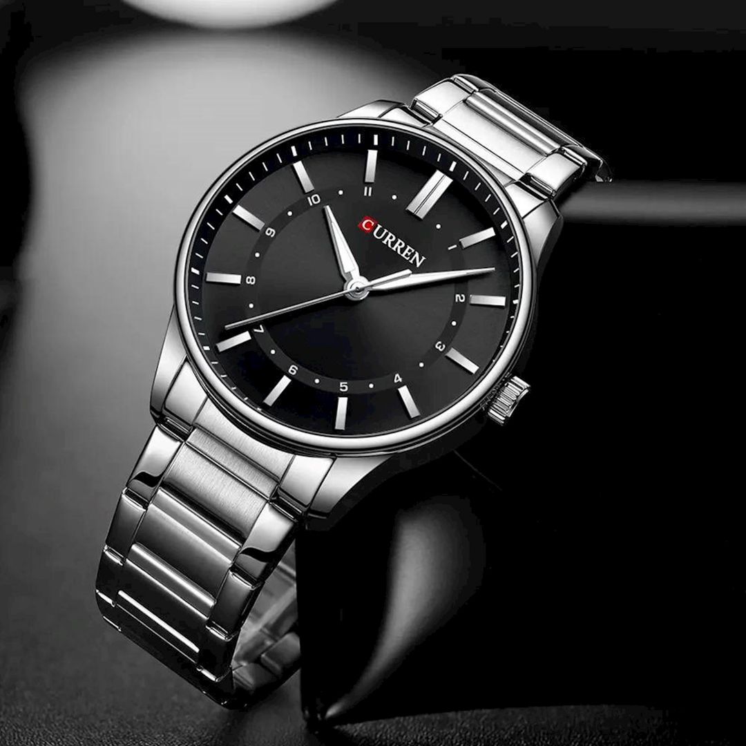 Qol saatı Curren C8430 Silver/Black — Mallar, Bakı (2)