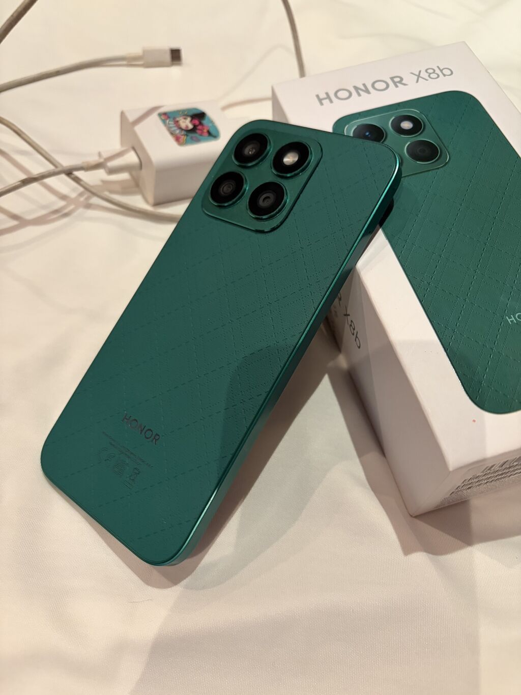 Honor X8b, rəng - Yaşıl, Barmaq izi — Honor, Sumqayıt (7)