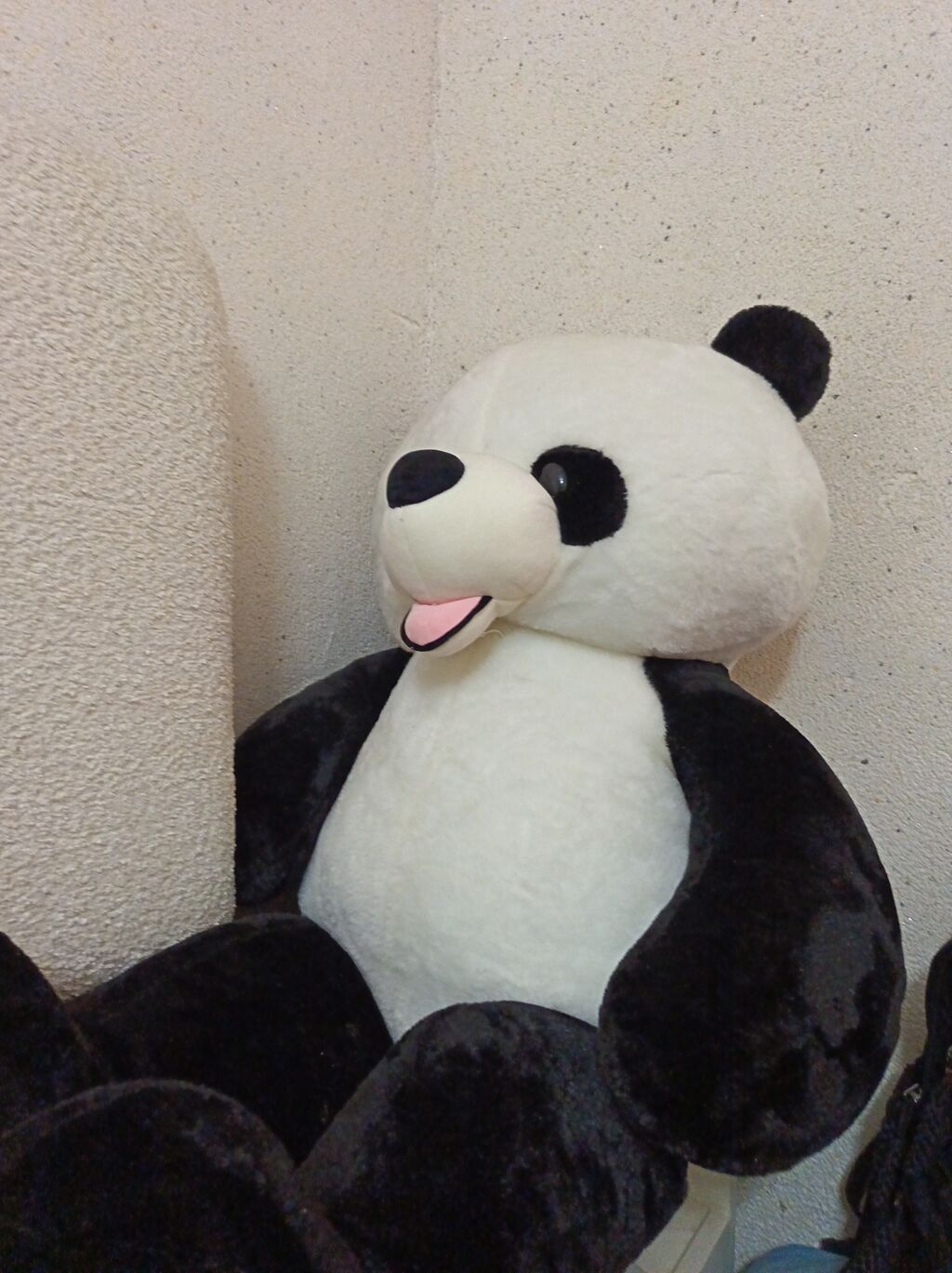 Böyük ölçülü panda plyuş oyuncağı - Nəhəng ölçü: oturaq halda belə — Yumşaq oyuncaqlar, Xırdalan (2)
