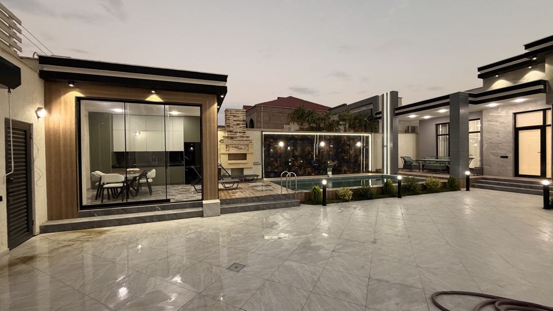 Satılır 4 otaqlı həyət evi/bağ evi 180 m² — Ev, villa, Bakı (4)