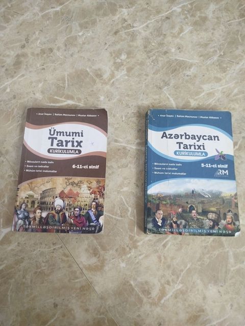 Anar İsayev Tarix Kitabları cütü İşlənmiş Razılaşma yolu ilə bir — Bakı