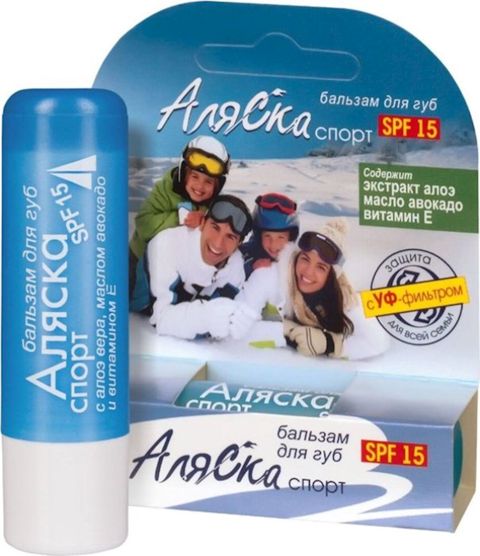Dodaq balzamı Belor Design Alyaska-İdman SPF-15, 4 q — Bakı