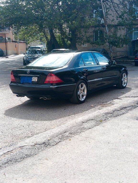 Mercedes S 320, 3.2 L, 2003 il, 280 000 km — Avtomobillər, Bakı (10)