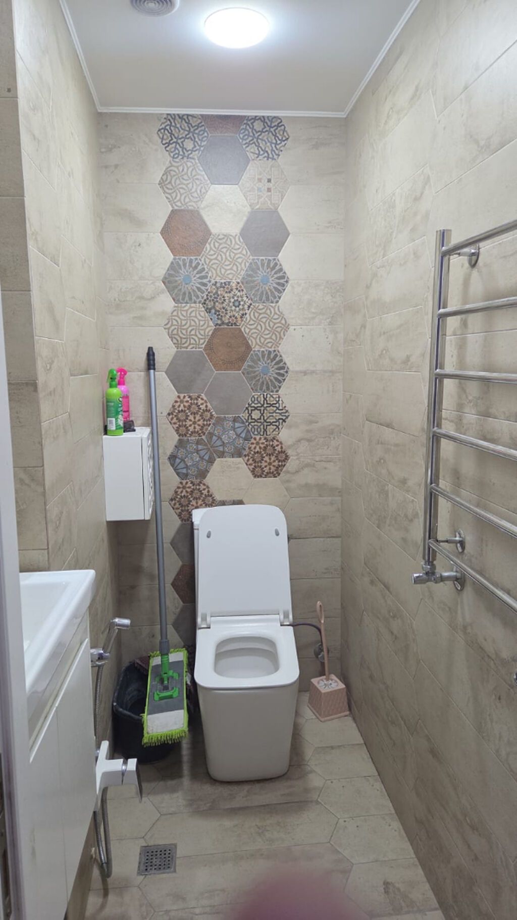 Nərimanov Metrosunun Yanında, "Pilot İnşaat"-da 125 m² 4 Otaqlı Əla — Mənzil, Bakı (7)