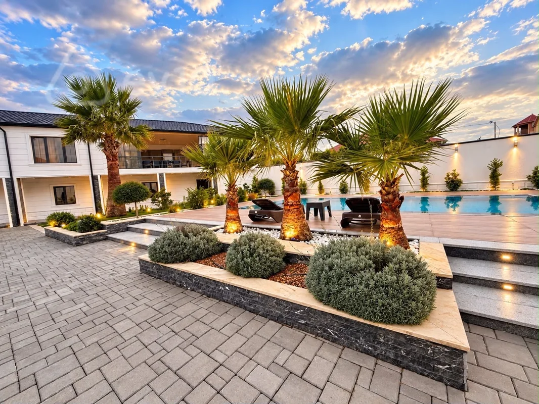 10 otaqlı həyət evi, 400 m², Mərdəkan Buzovna şossesi — Ev, villa, Bakı (5)