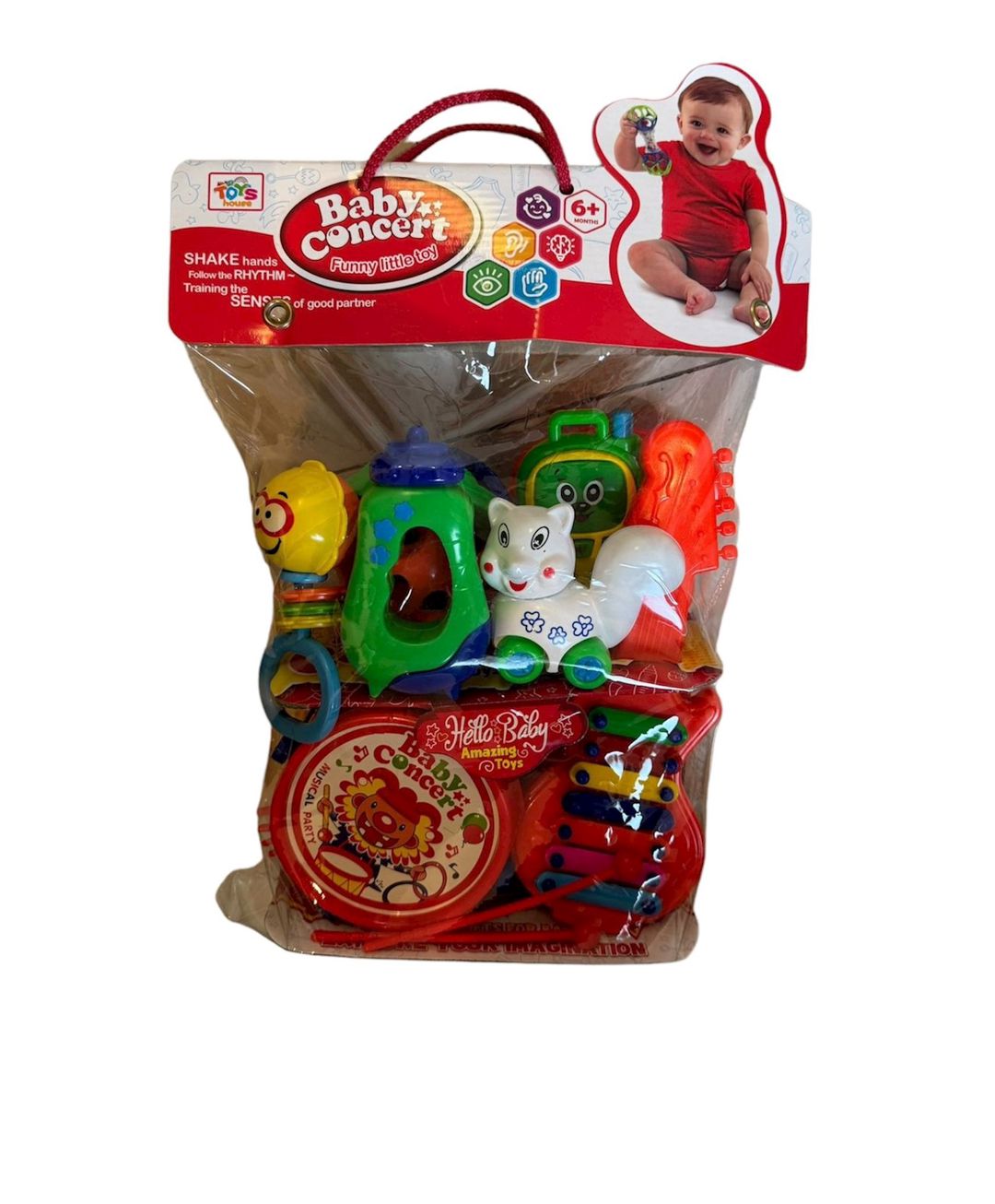 Musiqi oyuncaqlar dəsti D128OU Baby Concert, 8 əşya — Mallar, Bakı