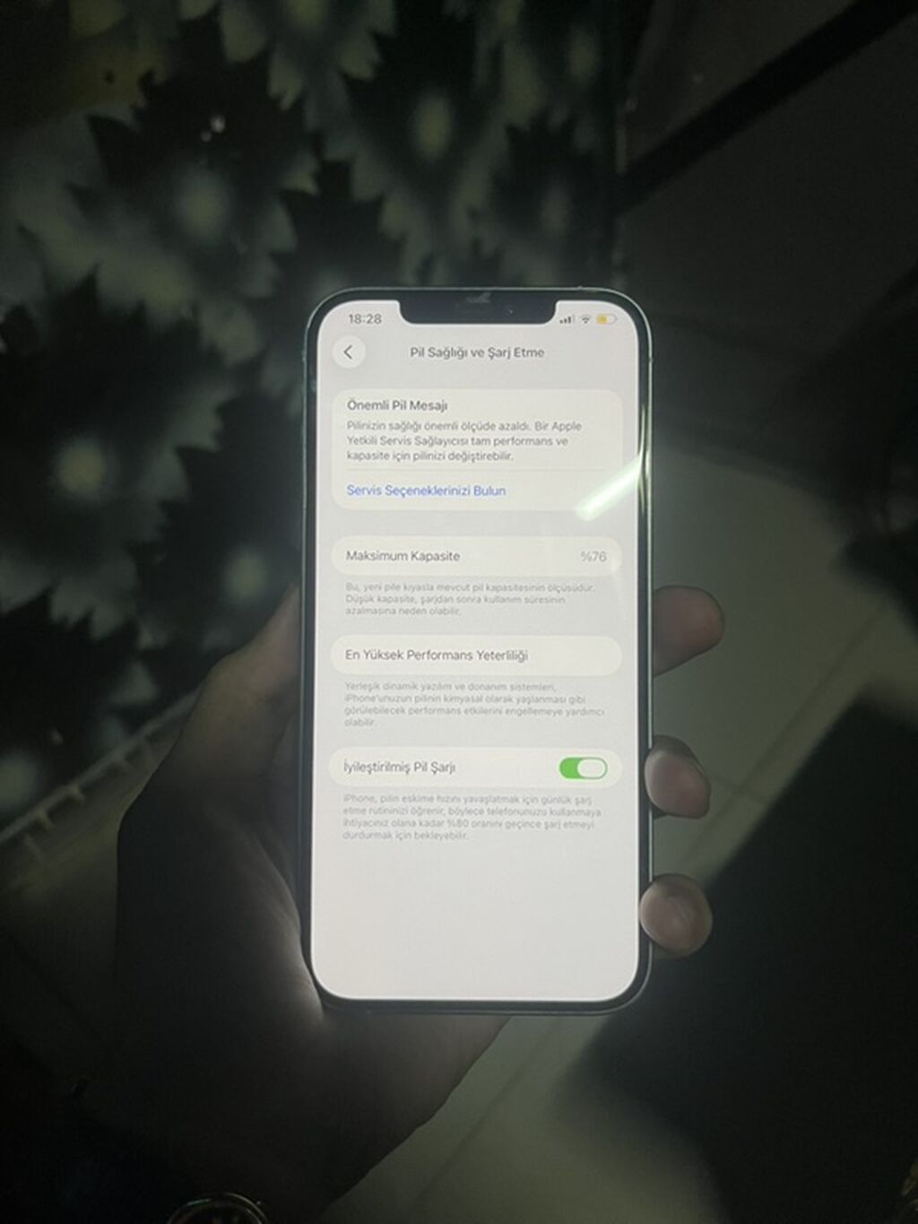 IPhone 12 Pro Max, 128 GB, Ağ, Face ID — Apple iPhone, Saray (5)