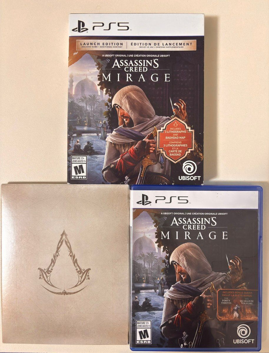 PS5 üçün Assasins Creed Mirage Launch Edition oyun diski — Oyunlar, konsollər və proqramlar, Bakı (2)