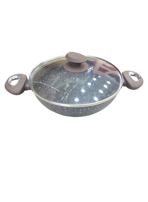 Tava Baroly HMSD_BR24, 24 sm, qranit yapışmayan örtük ilə, boz — 48 ₼ · Bakı · Mallar Tava Baroly HMSD_BR24, 24 sm, qranit yapışmayan örtük ilə, boz — Bakı