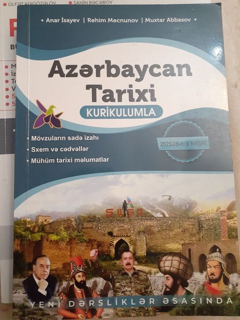 Məhsul: “Azərbaycan Tarixi – Kurikulumla” (2025/26-cı il nəşri) — Bakı