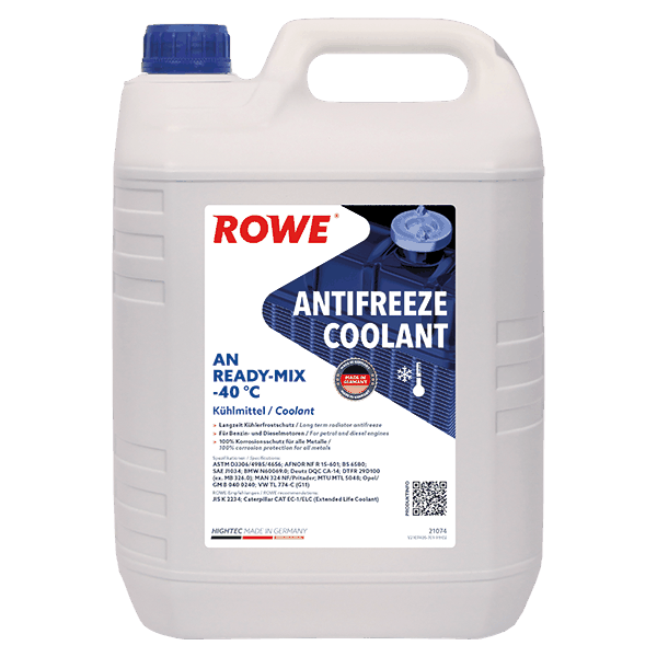 Antifiriz Rowe Hightec An Ready-Mix G11 5L — Ehtiyat hissələri, Bakı