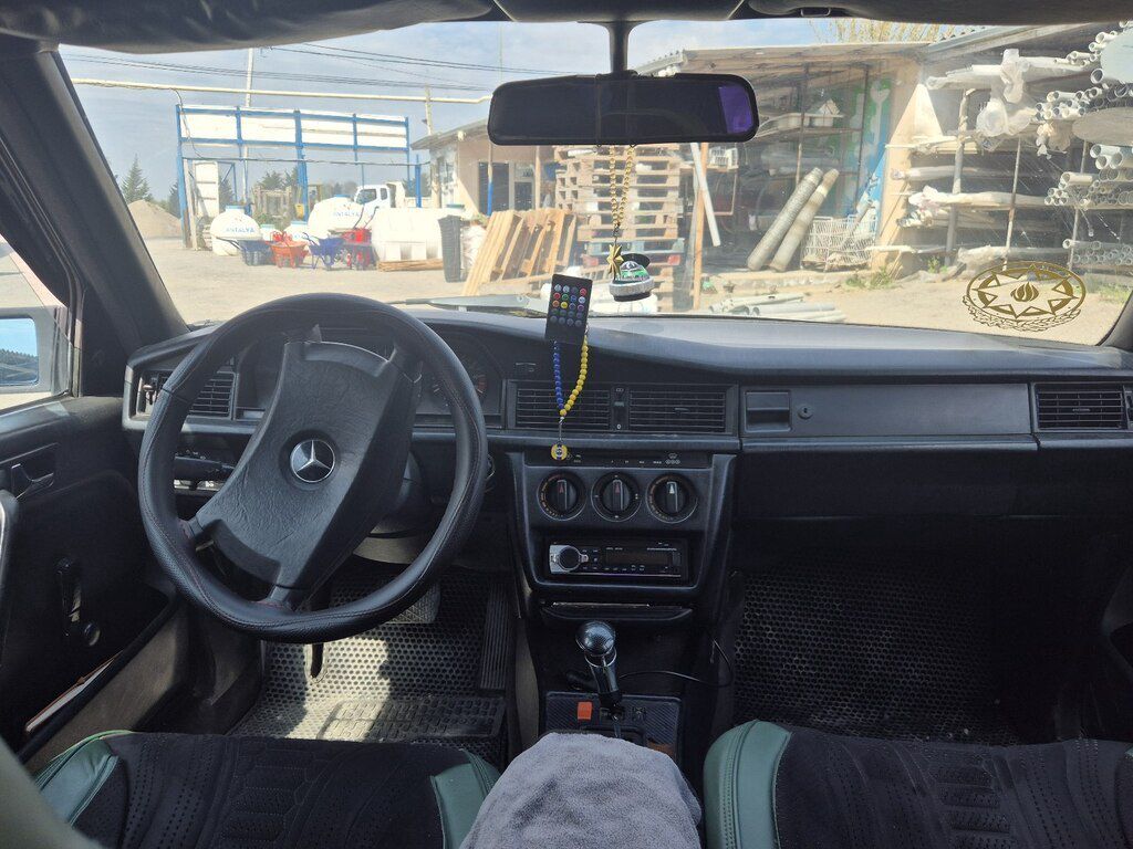 Mercedes 190, 2.0 L, 1990 il, 339 000 km 99-VO-204 — Avtomobillər, Bakı (8)