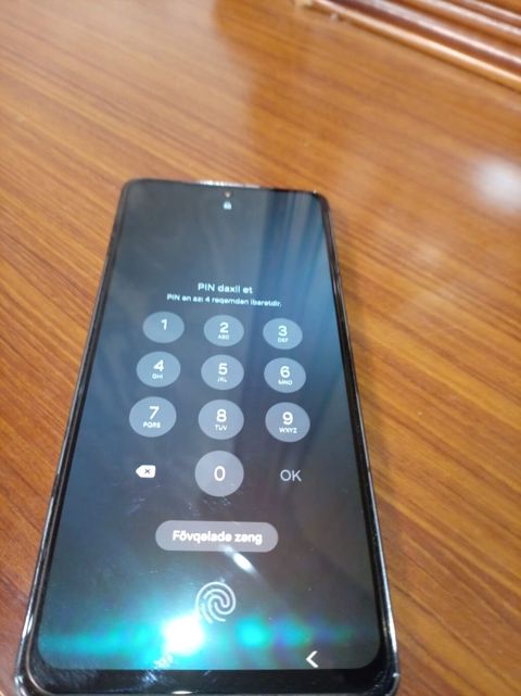 Samsung Galaxy A52, rəng - Qara, Barmaq izi — Xırdalan