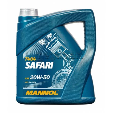 Mühərrik yağı Mannol 7404 Safarı 20W-50 5L Special — Bakı