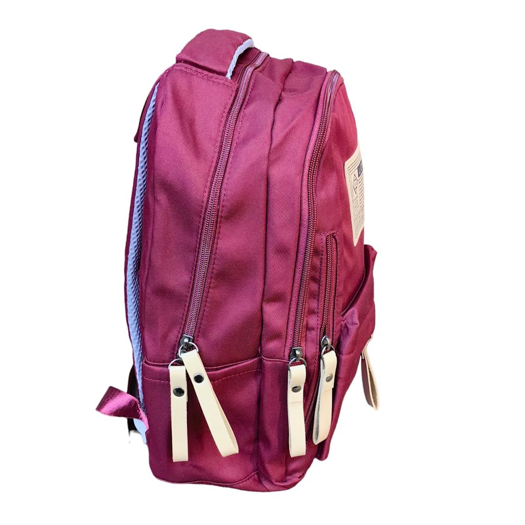 Məktəbli bel çantası WCo_Bag_9, 37 х 25 sm, tünd qırmızı — Mallar, Bakı (3)