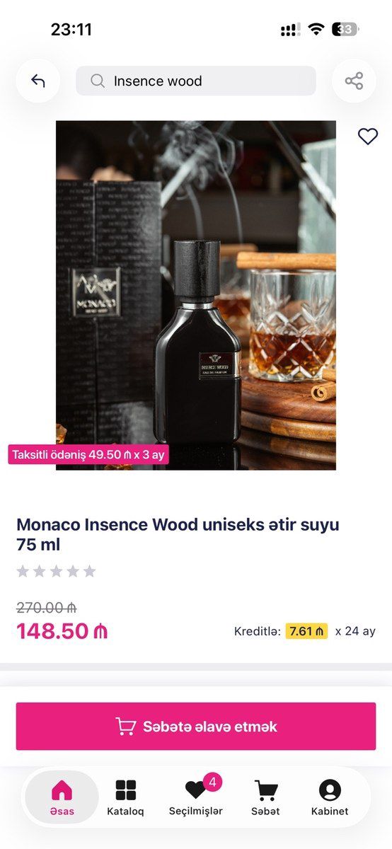 Monaco Insence Wood ətri — Gözəllik və səhiyyə, Xırdalan (2)