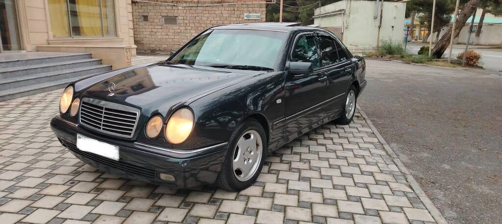 Mercedes E 230, 2.3 L, 1998 il, 42 500 km — Avtomobillər, Bakı (3)