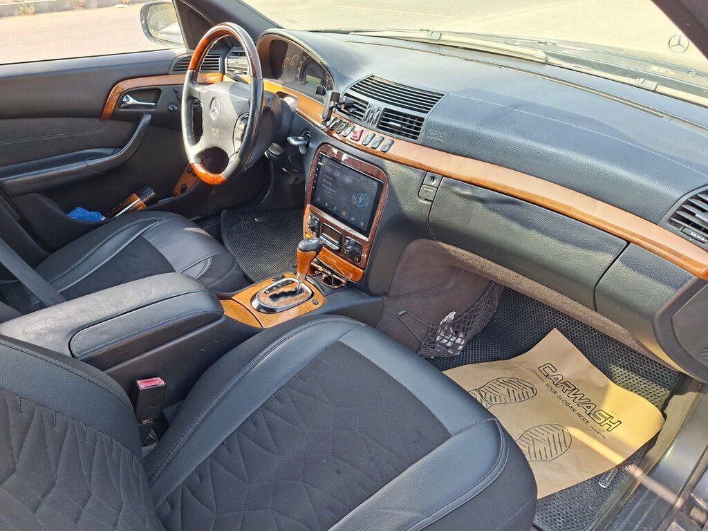 Mercedes S 320, 3.2 L, 2001 il, 273 000 km 99-KE-810 — Avtomobillər, Bakı (2)