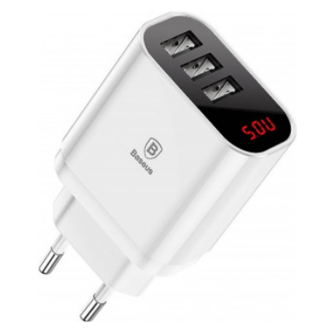 Şəbəkə enerji toplama cihazı Baseus Mirror Lake 3 USB 5.0 W, (CCALL-BH02) — Telefonlar və qadjetlər, Bakı (3)