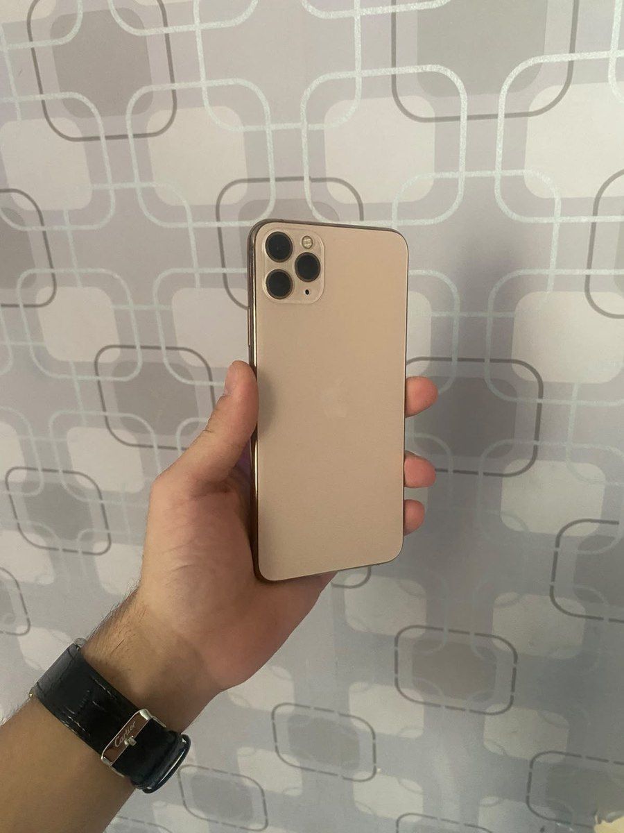 Apple iPhone 11 Pro Max Gold 64GB/4GB — Smartfonlar, Bakı (3)