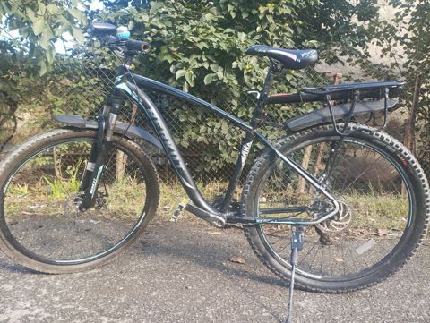 Elektrik dağ velosipedi – Berryl/V-brend karkaslı hibrid quruluş — Quba