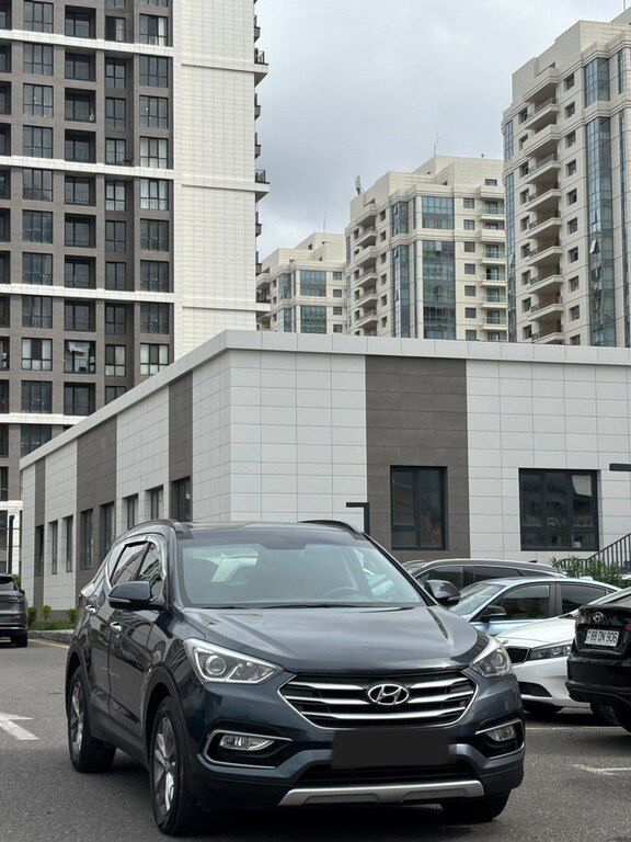 Hyundai Santa Fe, 2.0 L, 2015 il, 135 000 km — Avtomobillər, Bakı (4)