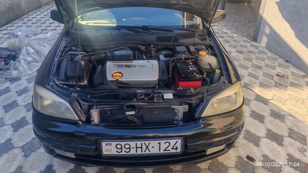 Opel Astra, 1.6 L, 2000 il, 220 000 km 99-HX-124 — Avtomobillər, Qax (6)
