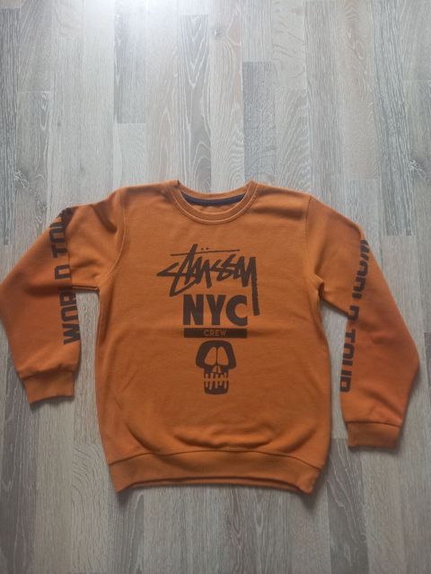 Svitşot, Stussy, rəng - Narıncı — Fedya
