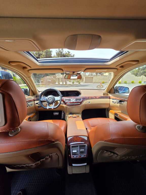 Mercedes S 550, 5.5 L, 2006 il, 181 000 km — Avtomobillər, Bakı (8)
