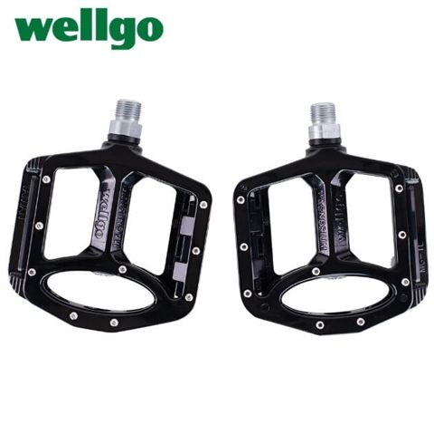 Velosiped üçün pedallar Wellgo MG-1, maqnezium korpuslu, Crmo xrom-molibden polad mil, möhürlənmiş podşipnik, CNC emalı - bikesport_30 — Bakı