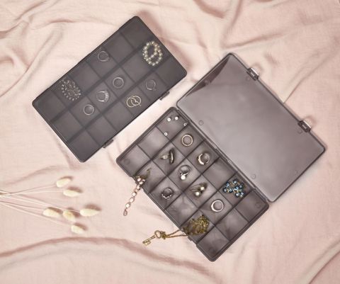 Bəzəklər üçün orqanayzer Lova LV148, 18 bölmə, qara/şəffaf — 6.19 ₼ · Bakı · Mallar Bəzəklər üçün orqanayzer Lova LV148, 18 bölmə, qara/şəffaf — Bakı