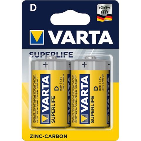 Batareya Varta Superlife D BLI, 2 ədəd — Bakı