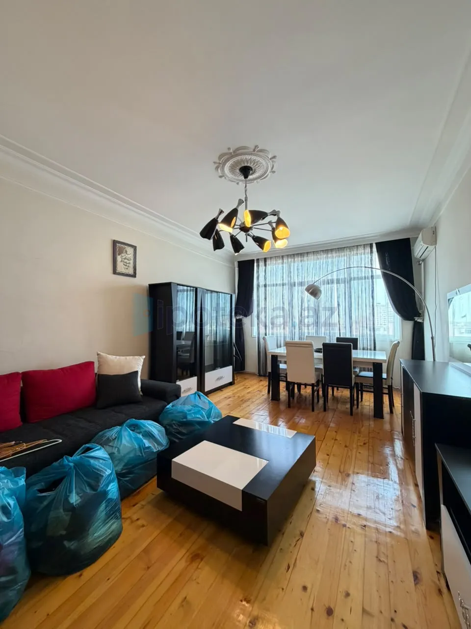 Satılır: 2 Otaq, Yeni tikili, Nizami r., 8-ci km q., 90.00 m² — Mənzil, Bakı (3)