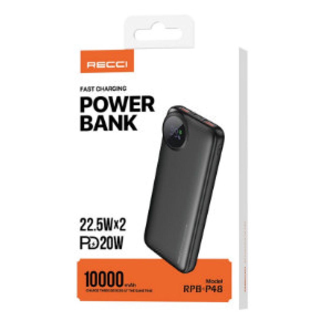 Xarici akkumulyator Recci RPB-P49 20000 mAh — Telefonlar və qadjetlər, Bakı (2)