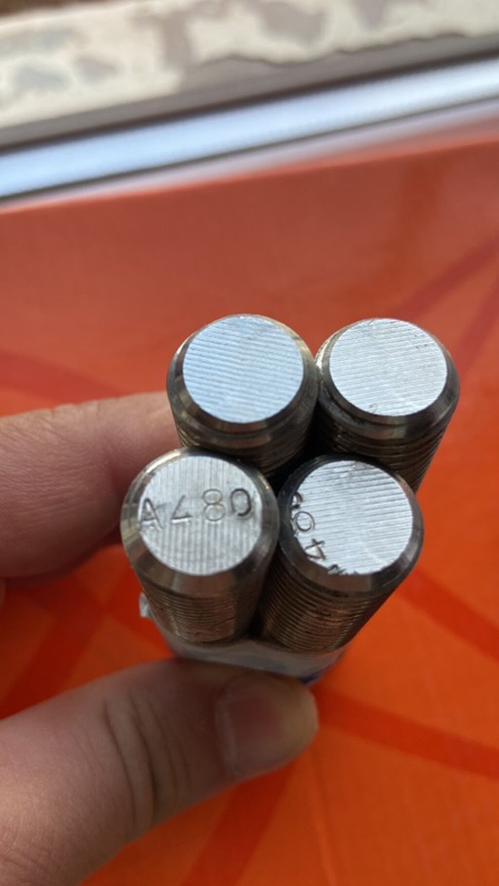 Məhsul: Nerj A480 4 ədəd şpilka dəsti, M16, uzunluq 11,5 cm Təsvir — Təmir və inşaat, Bakı (4)