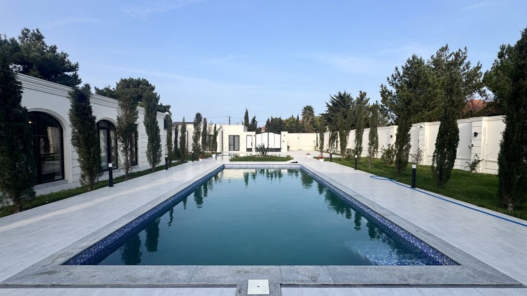 Satılır 6 otaqlı həyət evi/bağ evi 350 m² — Ev, villa, Bakı (12)