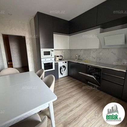Satılır 4 otaqlı 184 m² yeni tikili Elmlər Akademiyası m — Mənzil (5)