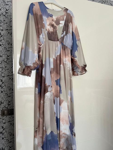 Məhsul: Uzun şifon don Rəng/pattern: Buludvari akvarel print — 40 ₼ · Masazır · Gündəlik paltarlar Məhsul: Uzun şifon don Rəng/pattern: Buludvari akvarel print — Masazır