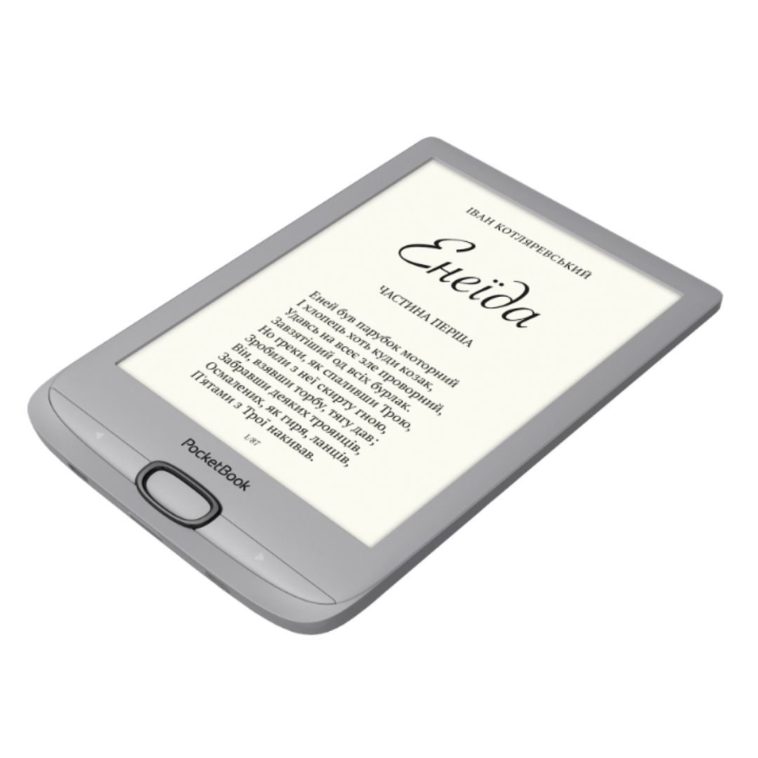 Elektron kitab PocketBook 616 Basic Lux 2 Matte Silver (PB616-S-CIS) — Elektron kitablar, Bakı (3)