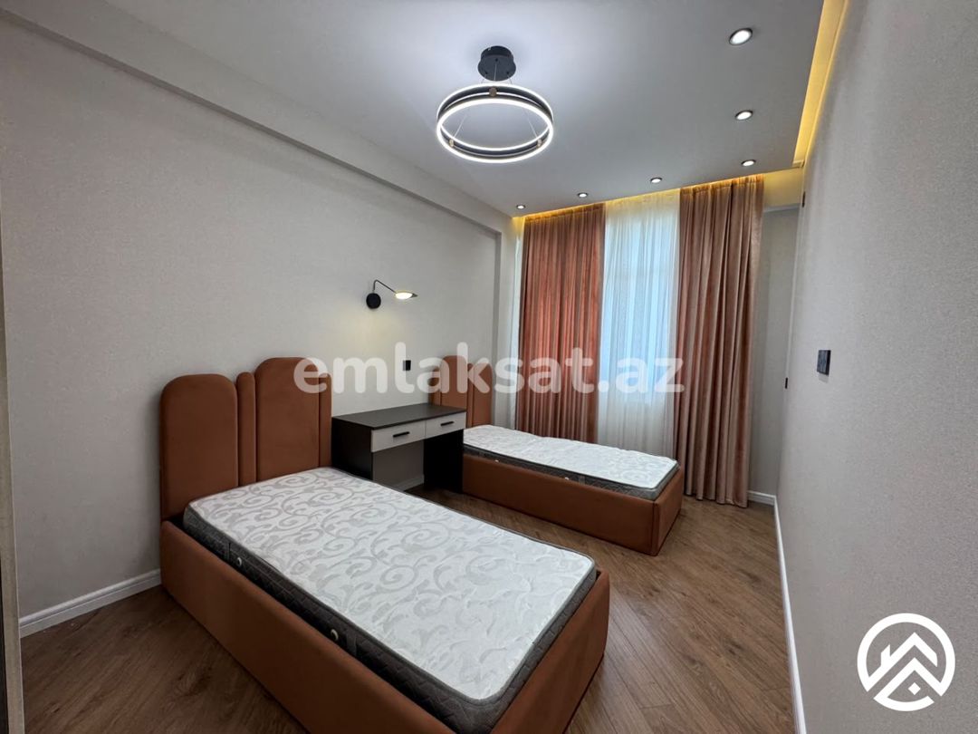 Satılır 3 otaq yeni tikili 82 m², Həzi Aslanov metrosu — Mənzil, Bakı (7)