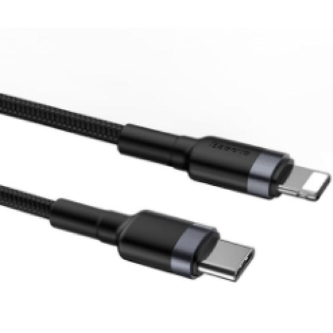 Kabel Type-C на Lightning Baseus Cafule 18W 1м CATLKLF-G1 — Bakı