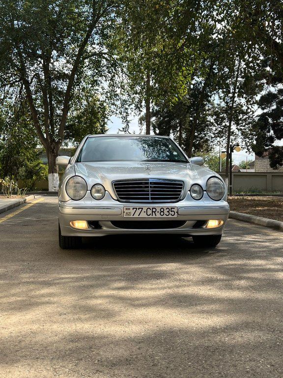 Mercedes E 200, 2.2 L, 1999 il, 445 454 km 77-CR-835 — Avtomobillər, Biləsuvar