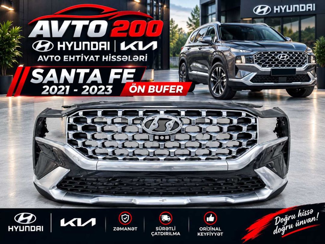Hyundai Santa Fe 2022 ön buferi — Ehtiyat hissələri və aksesuarlar, Bakı