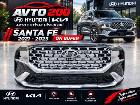 Hyundai Santa Fe 2022 ön buferi — 800 ₼ · Bakı · Ehtiyat hissələri və aksesuarlar Hyundai Santa Fe 2022 ön buferi — Bakı