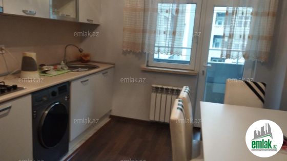 İcarəyə verilir 2 otaqlı 80 m² yeni tikili Həzi Aslanov m — Mənzil (8)