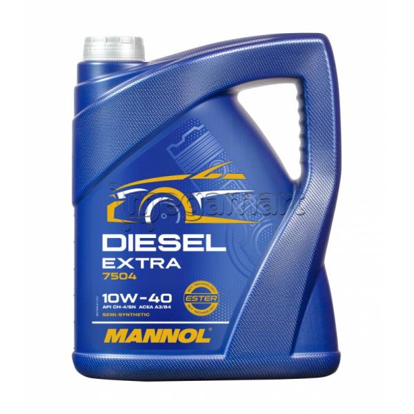 Mühərrik yağı Mannol 7504 Diesel Extra 10W-40 7L Special — Yağlar və texniki mayelər, Bakı