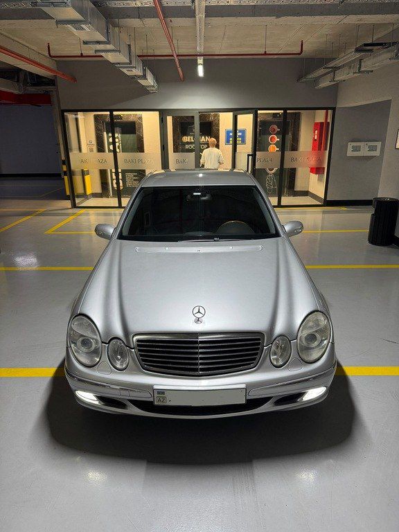 Mercedes E 240, 2.6 L, 2002 il, 420 540 km — Avtomobillər, Bakı (12)