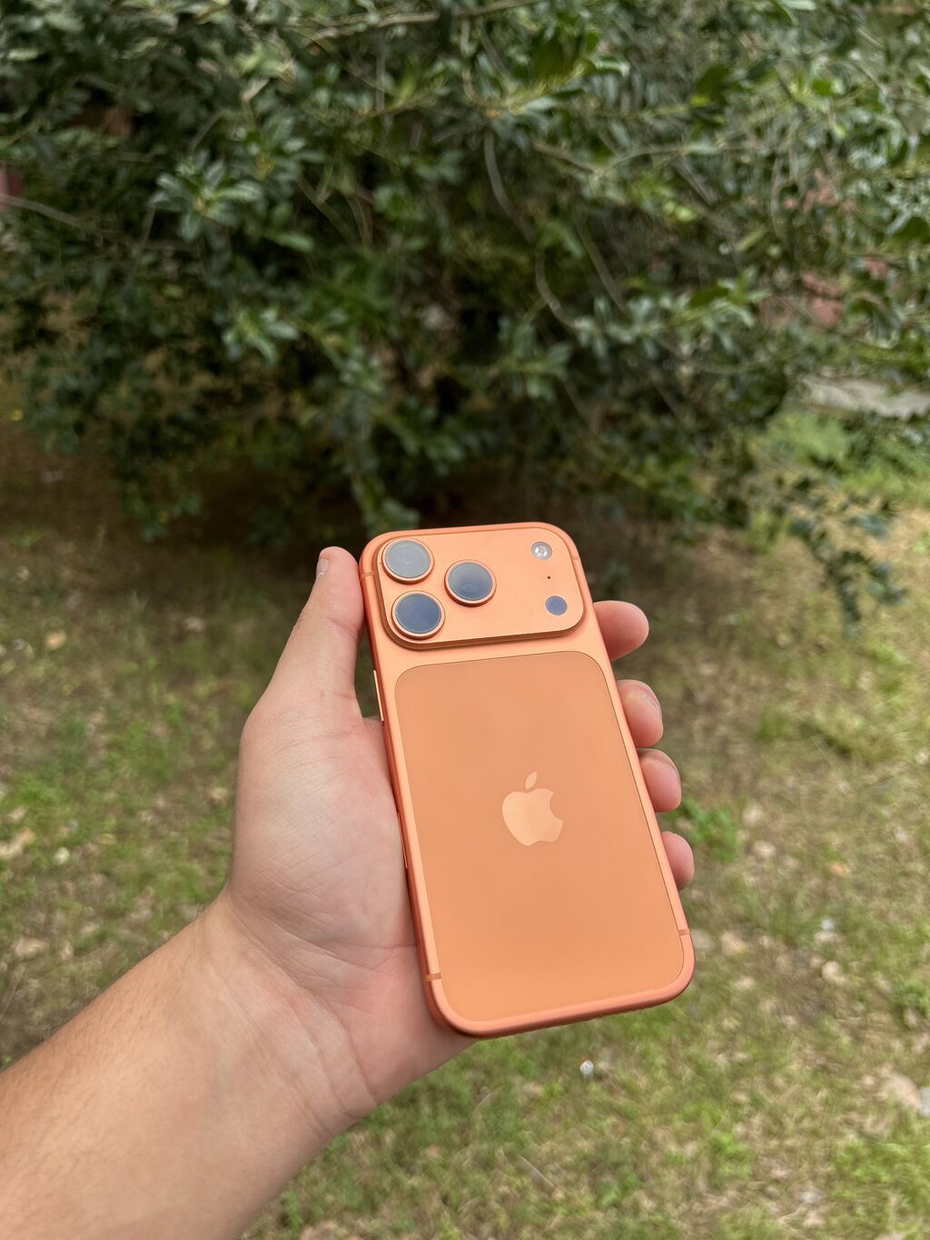 IPhone 17 Pro, 256 GB, Narıncı, Simsiz şarj, Face ID, Sənədlərlə — Apple iPhone, Bakı